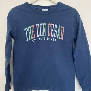 The Don Cesar Kids Navy Long Sleeve Shirt